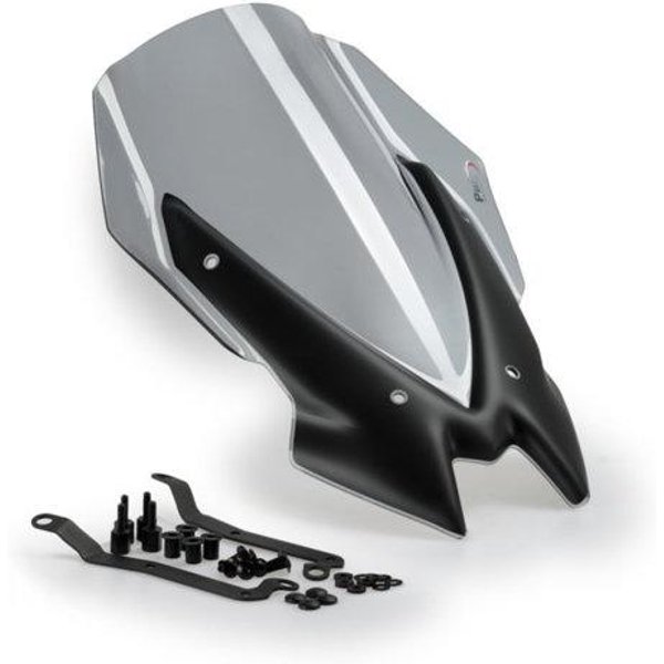 3841H - Puig New Generation Touring Screen For Kawasaki Z900 2020-2024 - Light Smoke