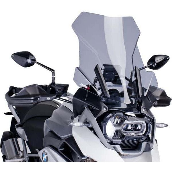 6486H - Puig Touring Screen For BMW R1200 GS 2013-2018 - Light Smoke