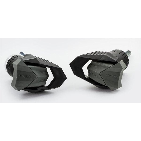 7721N - Puig R19 Frame Sliders For Suzuki GSX S 1000 2015-2025 - Black