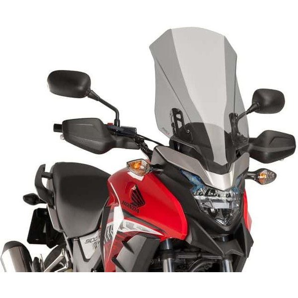 8901H - Puig Touring Screen For Honda CB500 X 2016-2024 - Light Smoke