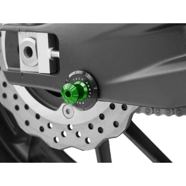 9258V - Puig Swing Arm Spool Slider 6mm For Ducati 899 Panigale 2014-2015 - Green