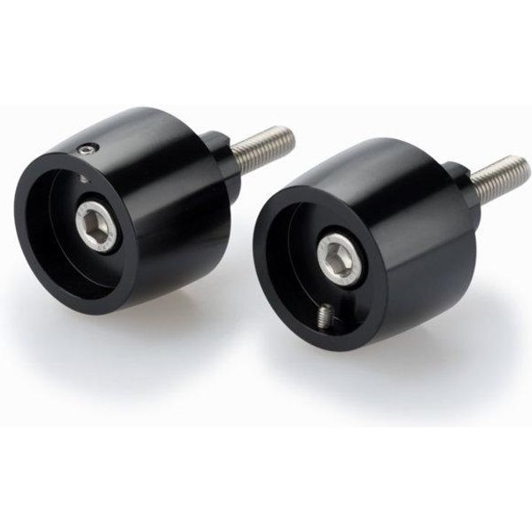 9877N - Puig Thruster Bar Ends For Kawasaki H2 SX SE 2022-2025 - Black