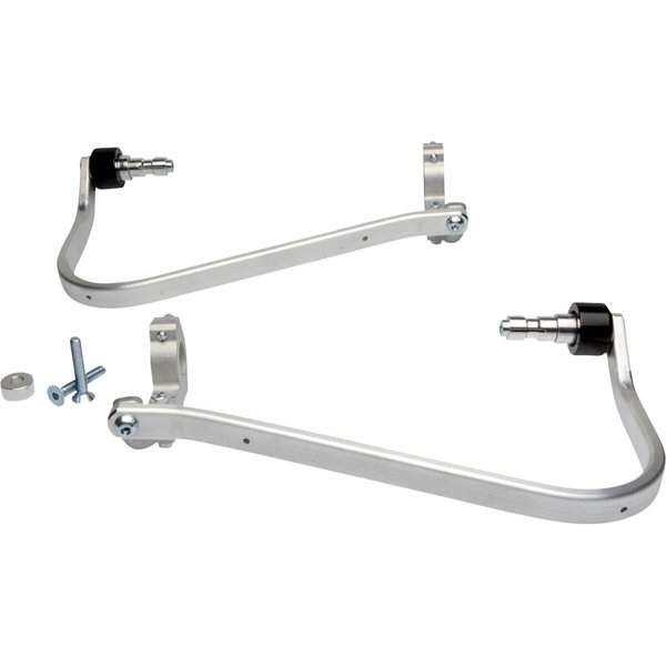 BHG-046-04-NP - Barkbusters Two Point Mount Handguard Hardware Kit For Ural Tourist 750 2007-2016 - Silver