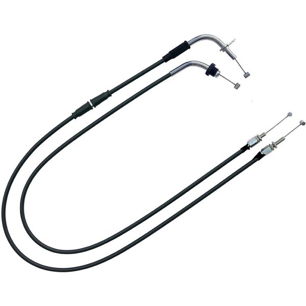 S01-4-137-BK - Venhill Throttle Cable For Suzuki GSX-R 600 2006-2007 - Black