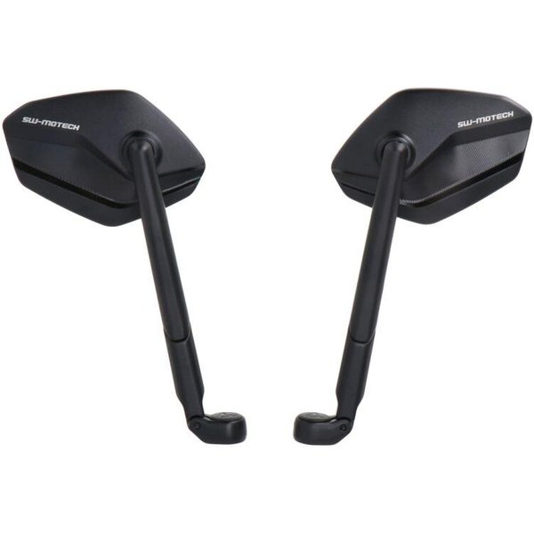MIR.00.850.11501 - SW Motech Sport Mirror Set Long Arm For Husqvarna 701 Enduro 2016-2024 - Black