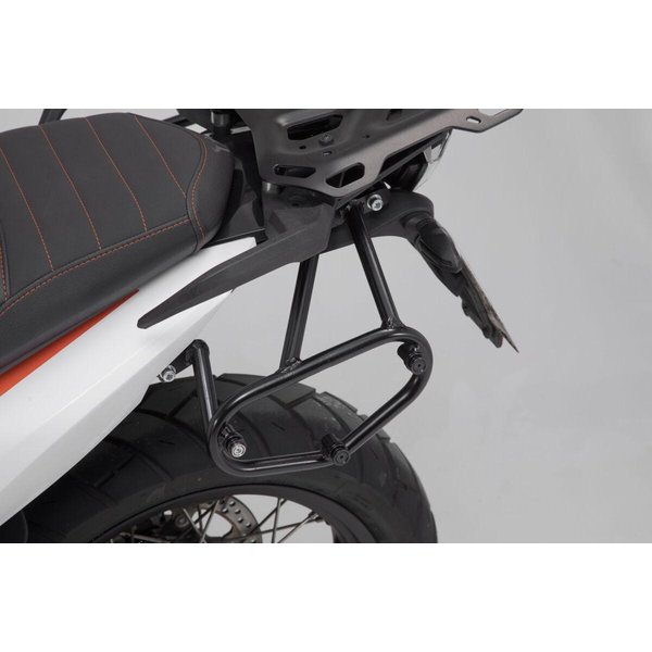 HTA.04.521.10000 - SW Motech SLC Left Side Pannier Carrier For KTM Adventure 890 R 2021-2023 - Black