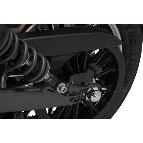 HTA.20.682.10000 - SW Motech SLH Left Side Pannier Carrier For Indian Scout 69 2016-2024 - Black