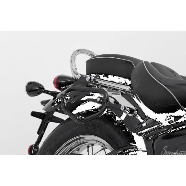 HTA.11.902.11001 - SW Motech SLC Right Side Pannier Carrier For Triumph Bonneville 1200 Speedmaster 2018-2024 - Black