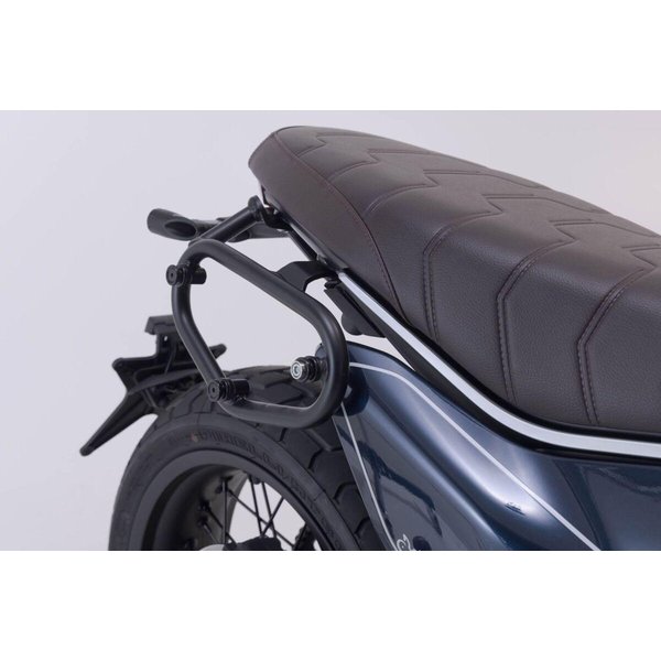 HTA.22.088.11000 - SW Motech SLC Side Pannier Carrier For Ducati Scrambler 803 ABS 2020-2026 - Black