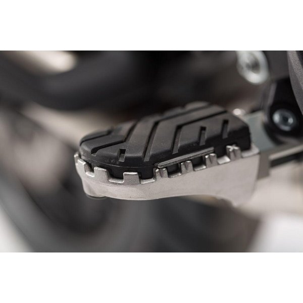 FRS.04.011.10101/S - SW Motech ION Footpegs For KTM Adventure 1050 ABS 2015-2016 - Black/Silver