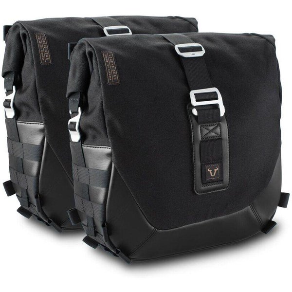 BC.HTA.17.595.20300 - SW Motech Legend Side Pannier Bag System LC For Moto Guzzi V7 III 750 2017-2020 - Black