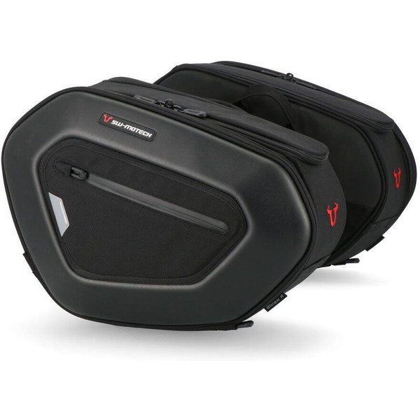 BC.HTA.08.740.30500 - SW Motech PRO Blaze Saddlebag Set For Kawasaki H2 1000SX 2019-2025 - Black