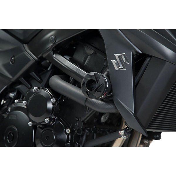 STP.06.627.10001/B - SW Motech Frame Slider Kit For Suzuki GSX-S 750 2016-2022 - Black