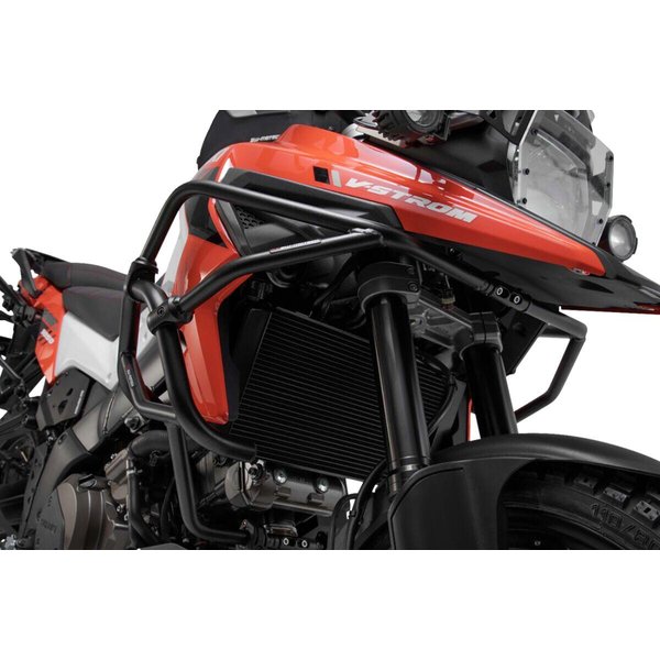 SBL.05.936.10100/B - SW Motech Upper Crash Bars For Suzuki DL 1050 ABS 2020-2024 - Black