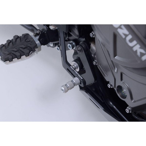 FBL.05.845.10000 - SW Motech Brake Pedal For Suzuki V-Strom 800 ABS 2024-2026 - Black/Silver