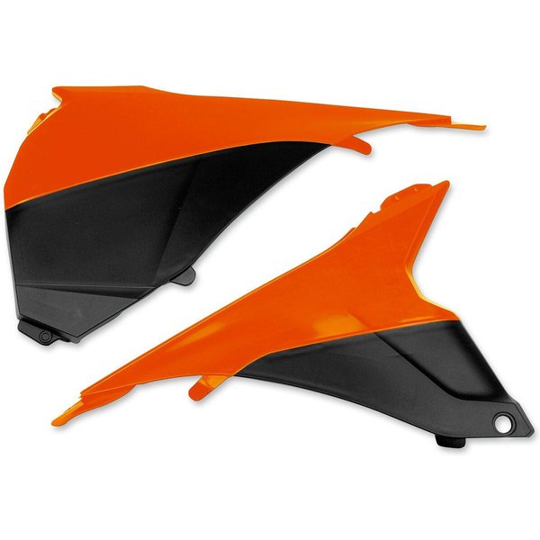 1CYC-1900-22 - Cycra Air Box Covers For KTM EXC125 2014-2015 - Black/Orange