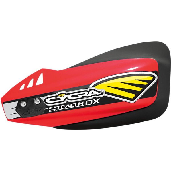 1CYC-0025-32X - Cycra Stealth DX Hand Guards Racer Pack - Gloss/Red