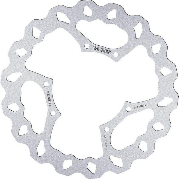 DF014W - DF014W - Galfer Wave Front Brake Disc - Honda CRF250R 2004-2014