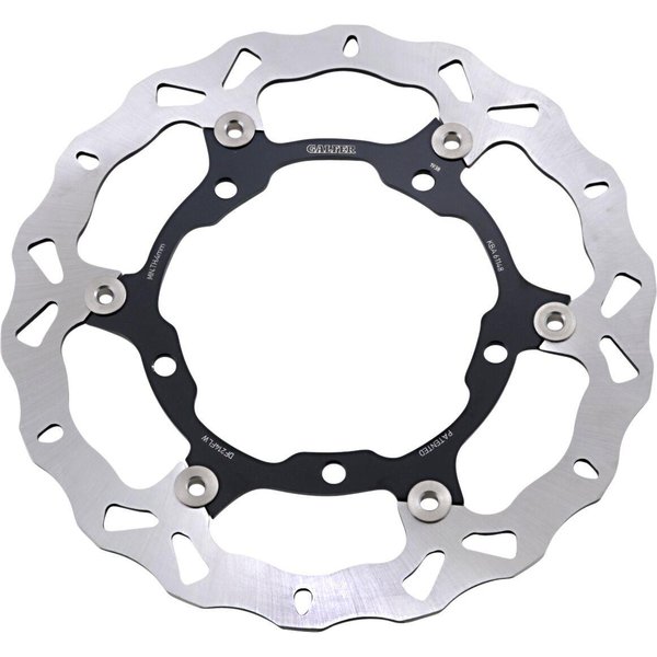 DF214FLW - Galfer Floating Wave Brake Disc For Kawasaki EX 400 2018-2022 Fits Front
