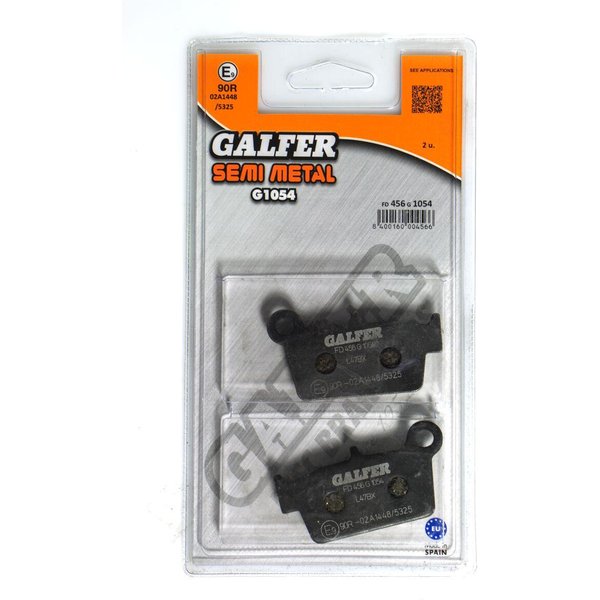FD456G1054 - Galfer Semi Metallic Brake Pads For Beta ALP 125 2008-2014 - Rear