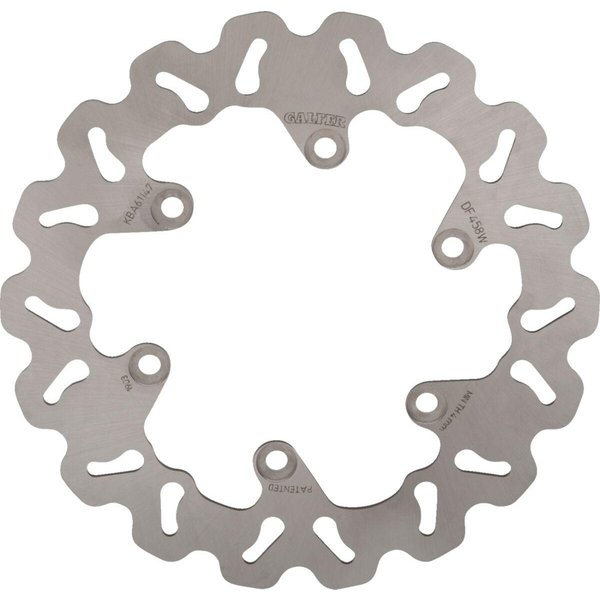 DF458W - Galfer Wave Brake Disc For Laverda 650 GHOST 1996-1997 - Rear