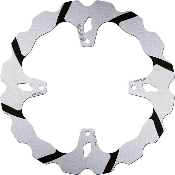 DF829RW - DF829RW - Galfer Fixed Wave Grooved Rear Brake Disc - TM SMX 530 F 2011-2014