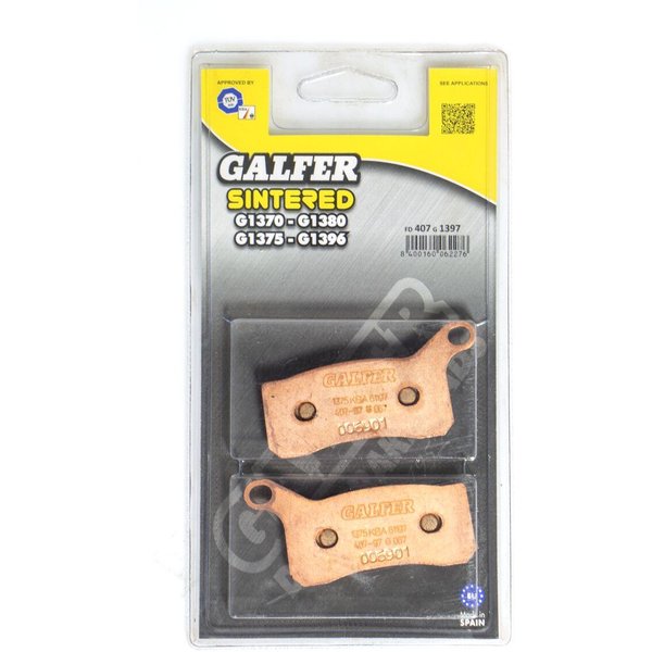 FD407G1397 - Galfer HH Sintered ATV Brake Pads For KTM SX450 2008 - Front
