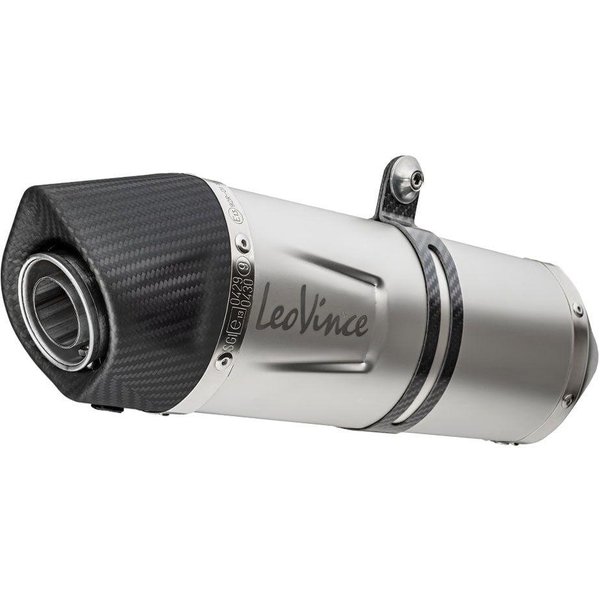 14358EK - LeoVince LV One Evo Stainless Steel Full Exhaust System For Vespa GTS 125 I.E. ABS