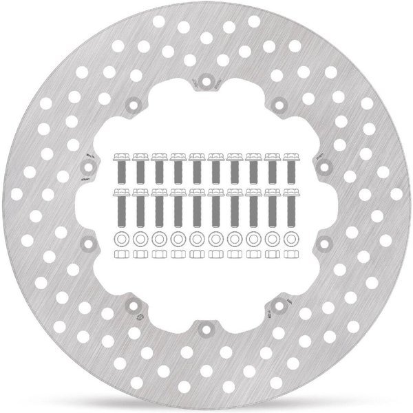 111077 - 111077 - Moto Master Halo Series Fixed Front Brake Disc - BMW R 90S 1973-1976