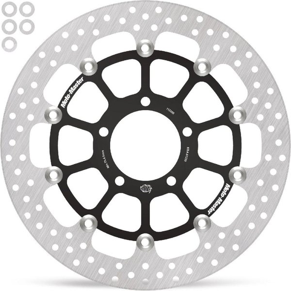 112260 - 112260 - Moto Master Halo Series Floating Front Brake Disc - Kawasaki ZX-10 R 1000 Ninja 2017-2024