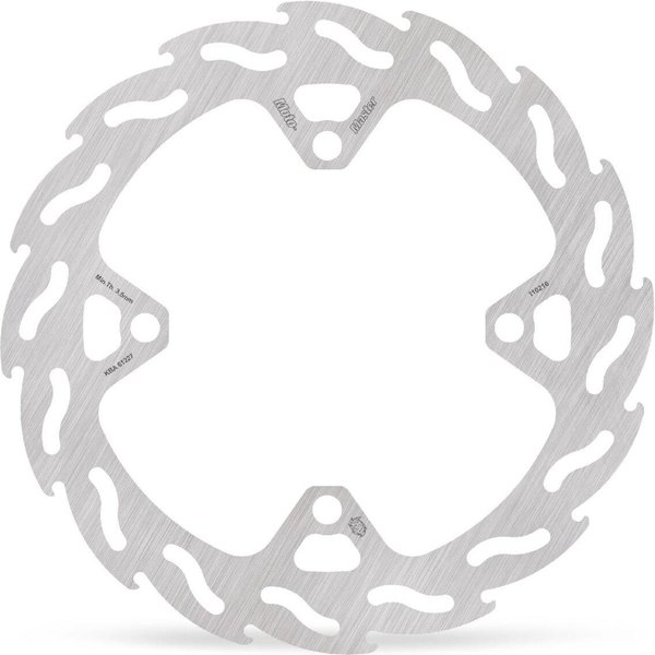 110216 - 110216 - Moto Master Flame Series Fixed Rear Brake Disc - Suzuki RMZ250 2004-2006