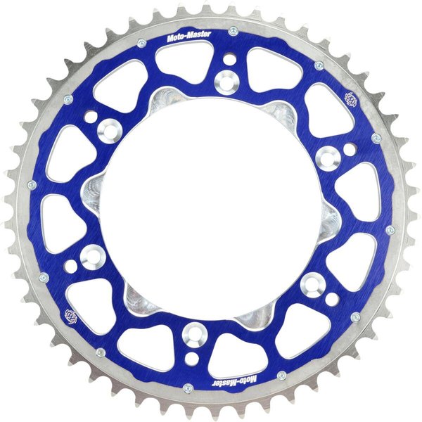 62.019.34.49 - Moto Master Fusion Dual Rear Sprocket For TM CC 250FI 2019 Rear Blue 49T