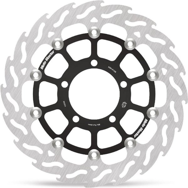 112164 - Moto Master Flame Series Floating Brake Disc For Triumph Speed Twin 1200 ABS 2020 Front Left