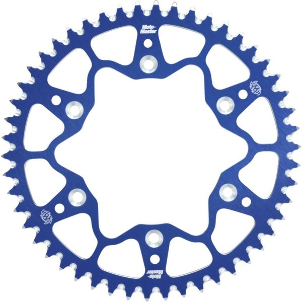 62.009.24.48 - Moto Master 7075 Aluminium Sprocket For Yamaha TTR230 2005-2026 Rear 48T - Blue