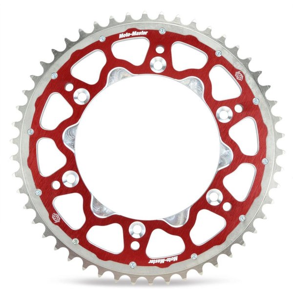 62.007.33.51 - Moto Master Fusion Dual Rear Sprocket For Husqvarna 701 Enduro 2016-2024 Rear Red 51T