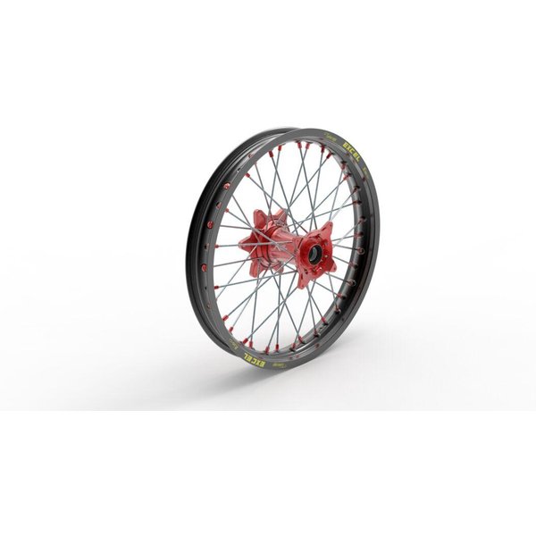 20.389.0.RO - Kite Elite MX Wheel For Gas Gas EX250 2024-2025 19" x 2.15" - Red Hub