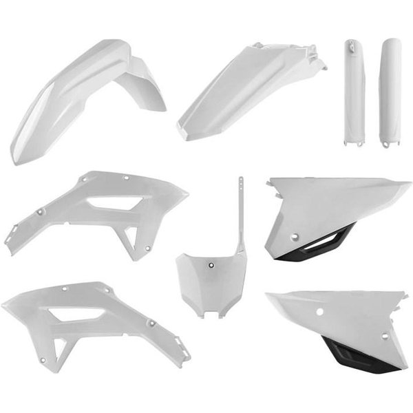 Polisport Plastics Kit - Honda CRF250RX 2022-2024, CRF450RX 2021-2024 - White