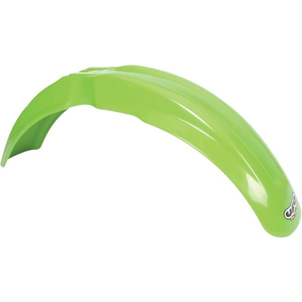 KA02700#026 - UFO Replacement Fender For Kawasaki KX125 E 1987 Front - Green/KX Green