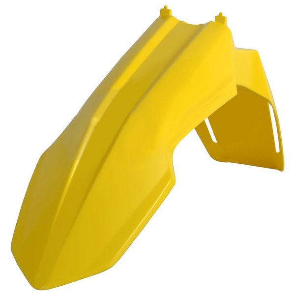 Polisport Front Fender - Suzuki RMZ250 2010-18, RMZ450 2008-17 - Yellow