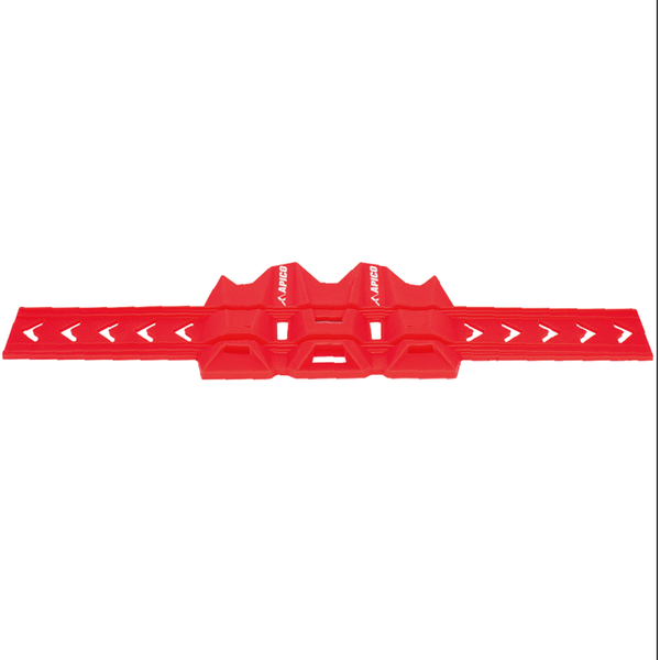 Apico Silicone Exhaust Silencer Protector - Red