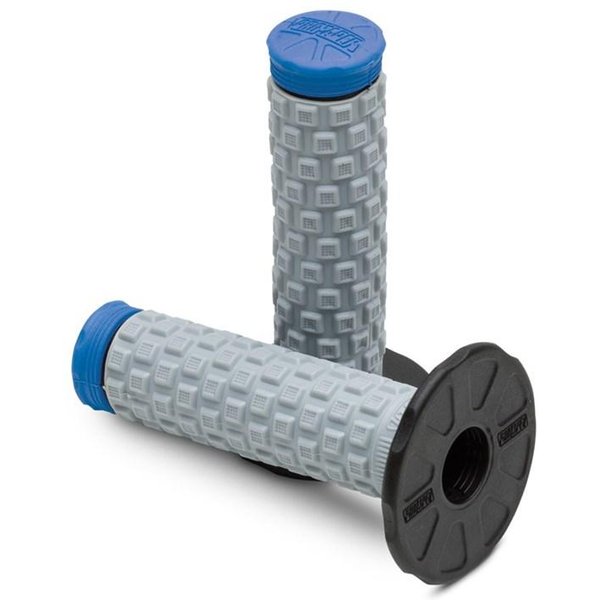 Pro Taper Pillow Top Tri Density MX Grips - Blue