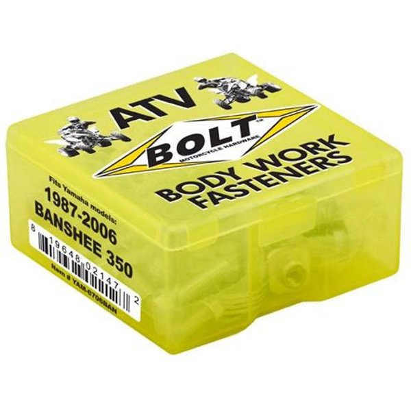 Bolt Hardware Plastic Fastener Kit Yamaha Banshee Quad 1987-2006