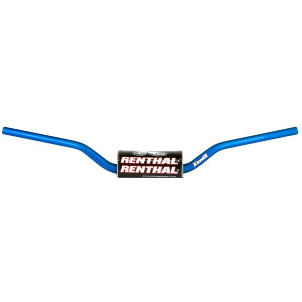 Renthal 602 Fat Bar Handlebars - Yamaha YZ 2007-23, YZF 2007-17 - Blue