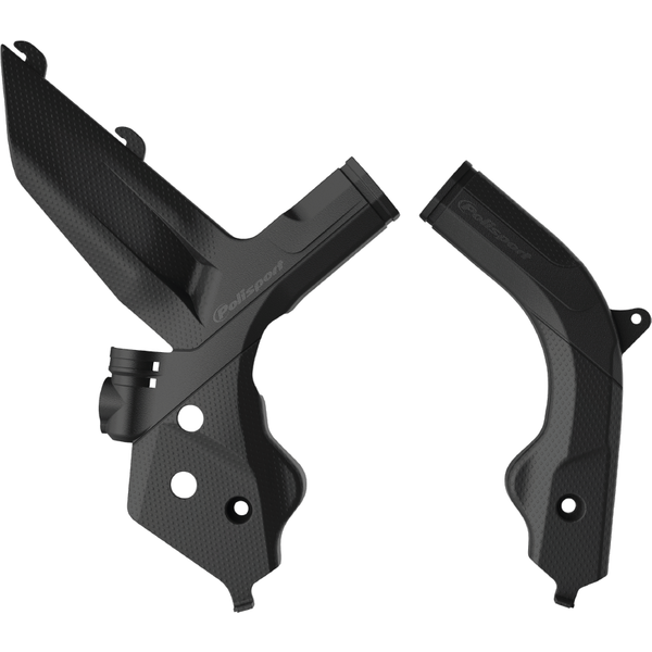 Polisport Frame Protectors - KTM SX/SXF 2019-22, EXC/EXC-F 2020-22 - Black