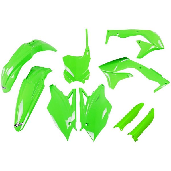 KAKIT226F@AFLU - UFO Replacement Plastics Kit For Kawasaki KXF450 2018 - Fluorescent Green