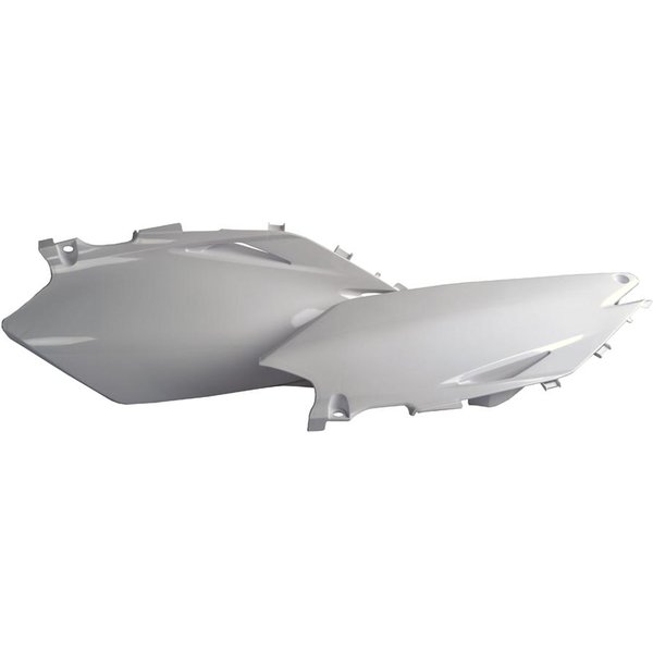 Polisport Side Panels - Honda CRF250R 2010, CRF450R 2009-10 - White