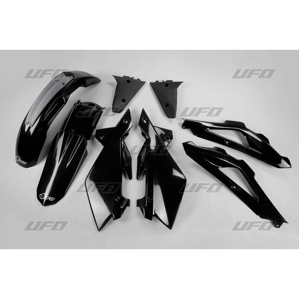 HUKIT602@001 - UFO Replacement Body Plastic Kit For Husqvarna TC250 2005-2007 - Black