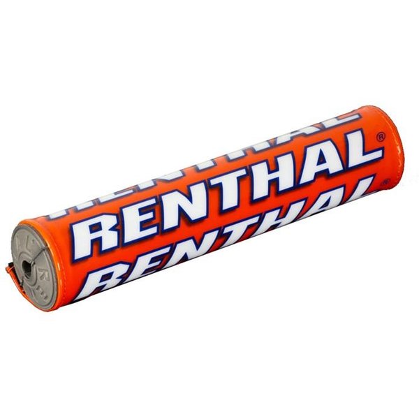 Renthal 240mm/10" SX Bar Pad - Orange/White/Blue