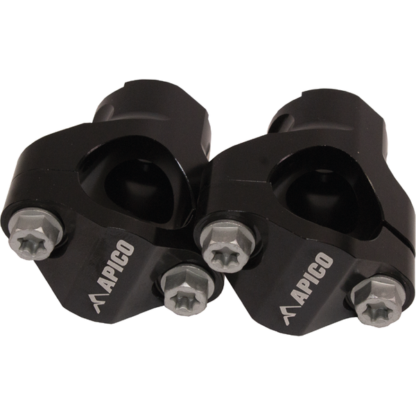Apico Handlebar Mount Kit - 28.6mm - KTM/ Husqvarna SX/SXF/TC/FC 2005-16, EXC/EXC-F/TPI/TE/FE 2005-22 - Black