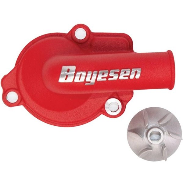 Boyesen Supercooler Water Pump Kit - KTM SX/XC-W 125/150 & Husqvarna TC/TE/TX125-150 2016-22, Gas Gas MC125 2021-22 - Red